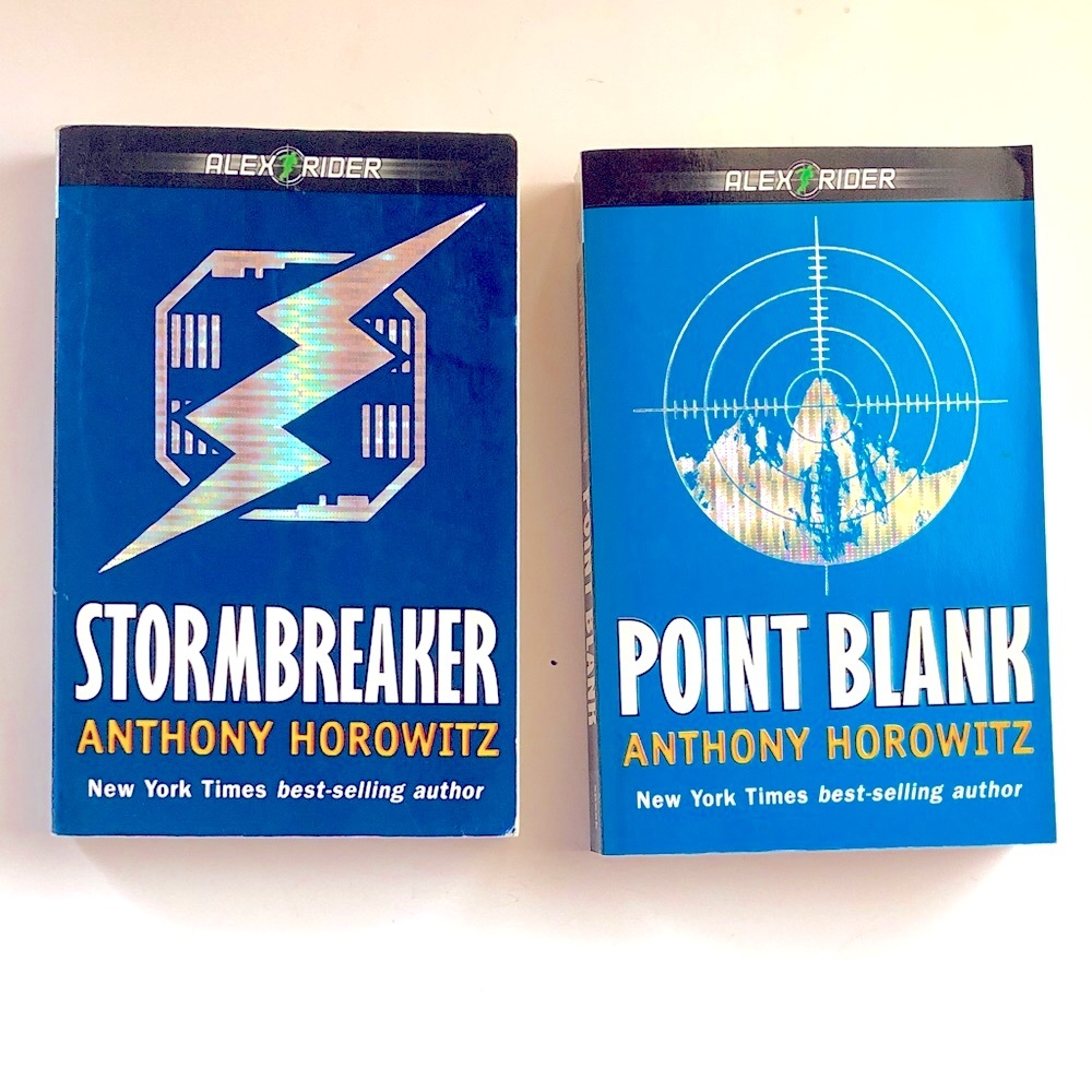 Alex Rider Series books 1 & 2 Stormbreaker & Point Blank Paperback Horowitz